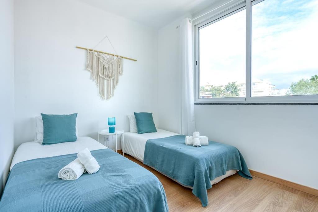 Апартаменты Faro Center With Ac & Wifi Экстерьер фото